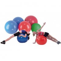 Фитнес топка за упражнения 75 см, снимка 3 - Фитнес уреди - 32657610