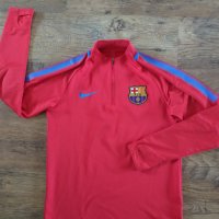 Nike Dry FC Barcelona - страхотна мъжка блуза С, снимка 5 - Спортни дрехи, екипи - 43854574