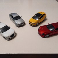 Метални Burago 1:32  Audi A5, VW Polo GTi, Alfa Romeo 8c competitione, снимка 2 - Колекции - 43341697