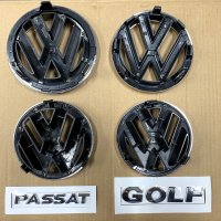 Емблема Надпис за предна решетка на VW Golf 5 6 Passat 6 Touran Tiguan Caddy Polo, снимка 3 - Аксесоари и консумативи - 42933976