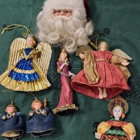 Старинни новогодишни играчки за елха , снимка 2 - Антикварни и старинни предмети - 42976505