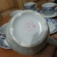 Стар български порцелан чаши за чай , снимка 3 - Други ценни предмети - 36623819