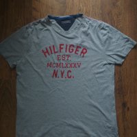 tommy hilfiger - страхотна мъжка тениска, снимка 4 - Тениски - 36806014