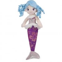 Плюшена мека кукла русалка, снимка 2 - Плюшени играчки - 37045016
