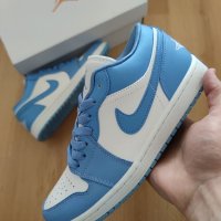 Нови Оригинални Обувки Размер 40 Номер Nike UNC Blue Сини Бели Маратонки унисекс , снимка 2 - Маратонки - 40312802