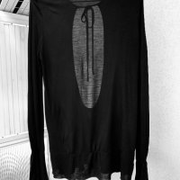 Тънка блуза JELO интересен модел, снимка 2 - Блузи с дълъг ръкав и пуловери - 36956852