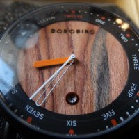Дървен кварцов часовник Бобо бърд, Bobo Bird, снимка 14 - Мъжки - 43667244