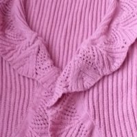 Детска плетена жилетка,  без копчета,  размер 8, снимка 1 - Детски пуловери и жилетки - 26922836