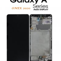 Нов 100% Оригинален LCD Дисплей + Тъч скрийн +Рамка за Samsung Galaxy A42 5G SM-A426B, снимка 1 - Резервни части за телефони - 33614173