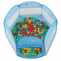 Детска палатка със 100 разноцветни топки, снимка 3 - Играчки за стая - 27160689