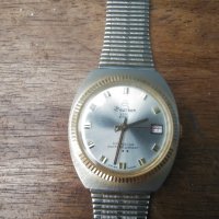 Стар мъжки механичен швейцарски часовник 23 камъка повреден, снимка 1 - Мъжки - 38417211