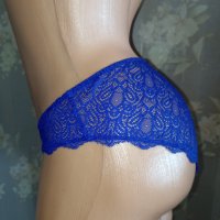 Livera M-Индигово сини луксозни бикини дантела и микрофибър , снимка 2 - Бельо - 38229680