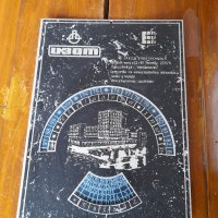 Стар сувенирен календар,Завод Електроника Изот, снимка 1 - Други ценни предмети - 32211531