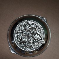 Посребрен пепелник арт деко, снимка 4 - Антикварни и старинни предмети - 43350078