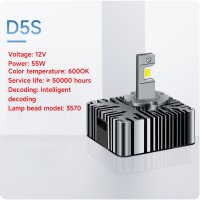 Комплект LED чип CSP 4575 крушки за фарове D1S/D2S/D2R/D3S/D4S/D4R/D5S/D8S/D2H . Гаранция !, снимка 16 - Аксесоари и консумативи - 43073293