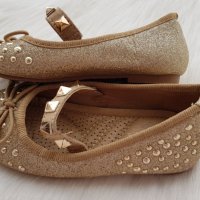 Детски обувки - Балеринки №24 цвят злато , снимка 7 - Детски обувки - 34769524