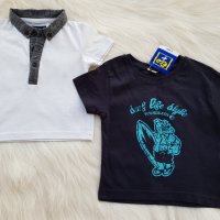 Тениски за момче 12-18 месеца, снимка 1 - Бебешки блузки - 28766732