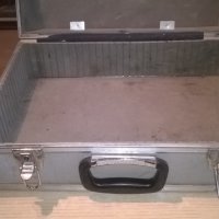 алуминиев куфар за инструменти-внос швеция-46х33х16см, снимка 9 - Куфари с инструменти - 26952099