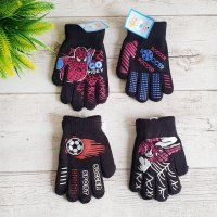 1235 Детски ръкавици за момче с пръсти Спайдърмен футбол 3-6 години, снимка 5 - Други - 26866825