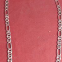 Сребърна верижка, снимка 1 - Колиета, медальони, синджири - 42952341
