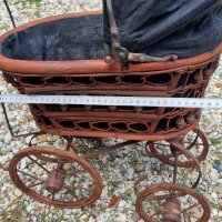 Детска количка, снимка 4 - Антикварни и старинни предмети - 40227647