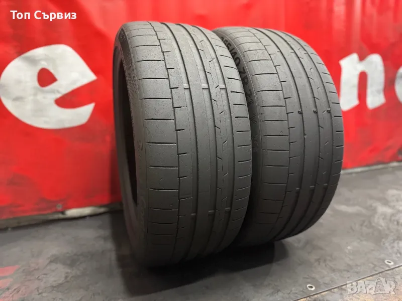 255 40 21, Летни гуми, Continental SportContact6, 2 броя, снимка 1