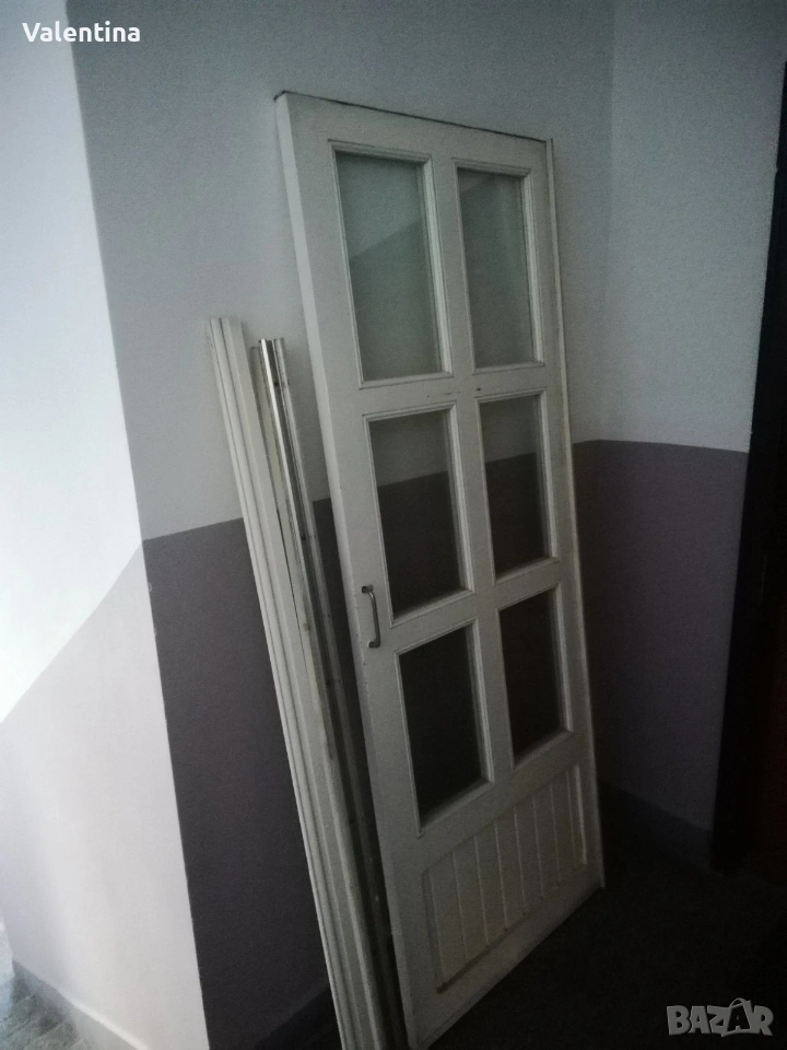 Дървена плъзгаща врата , снимка 1