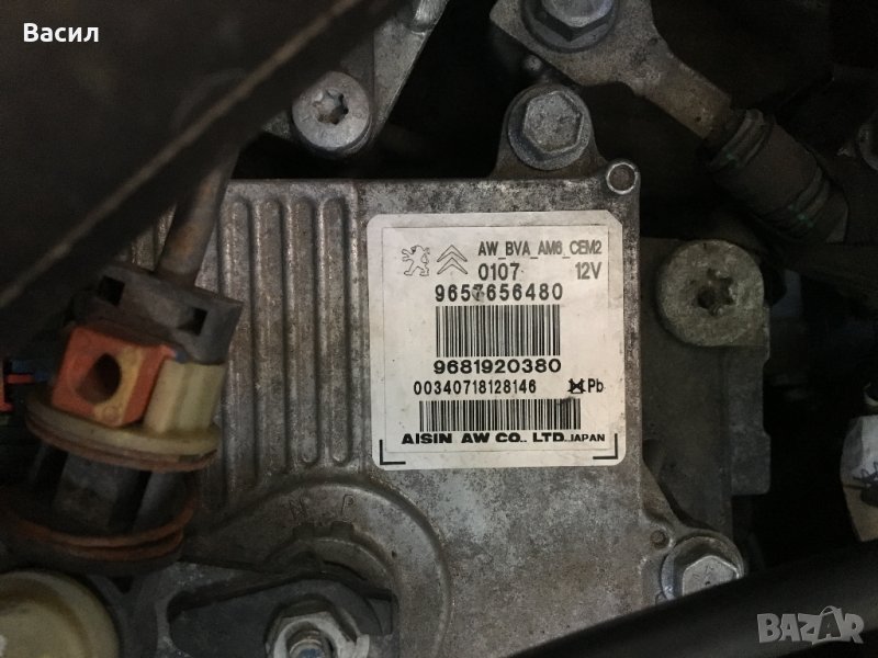 AW_BVA_AM6_CEM2 Peugeot 607 facelift 2.0 2.2 2.7 HDI 607 2.7 ХДИ Пежо 607 pejo 2.0HDI 2.2HDI 2.7HDI, снимка 1