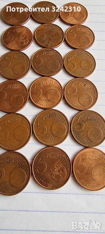 Монета от 5 цента 18X, снимка 1