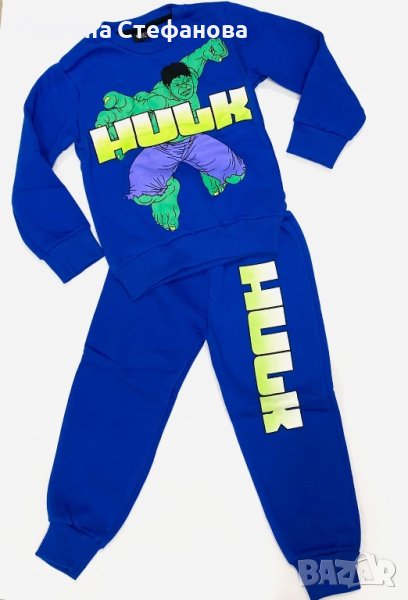 Комплект Хълк (вата) Размери -3/4г.4/5г.5/6г.7/8г.9/10г. Цена -38 лв, снимка 1