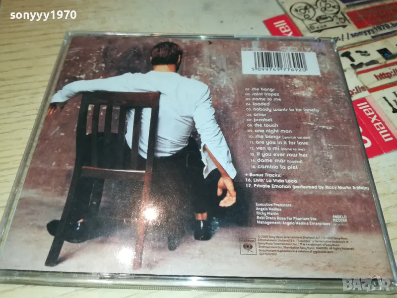 RICKY MARTIN CD 2105251126, снимка 1