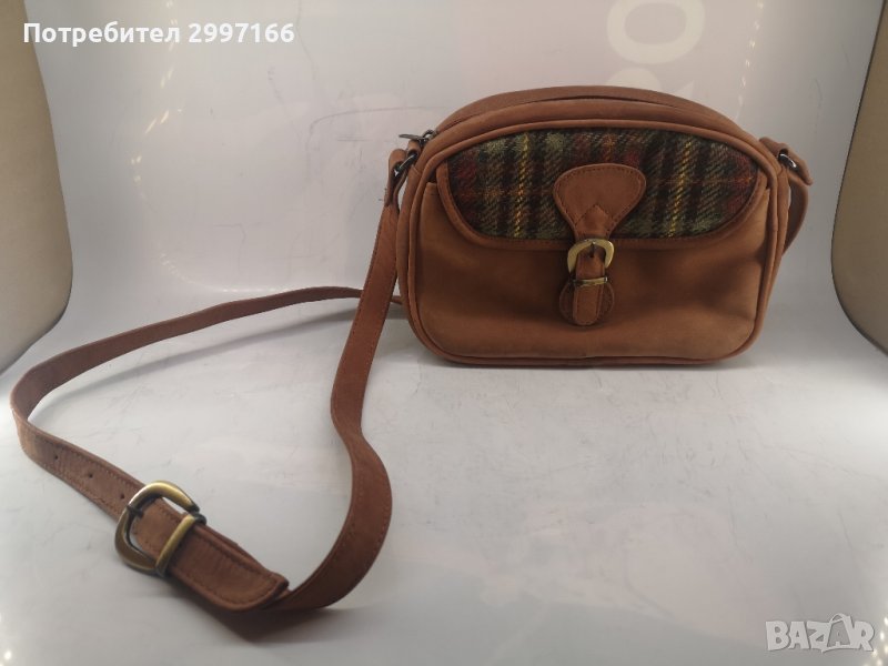 Малка дамска чантичка от естествена кожа Laura Ashley , снимка 1