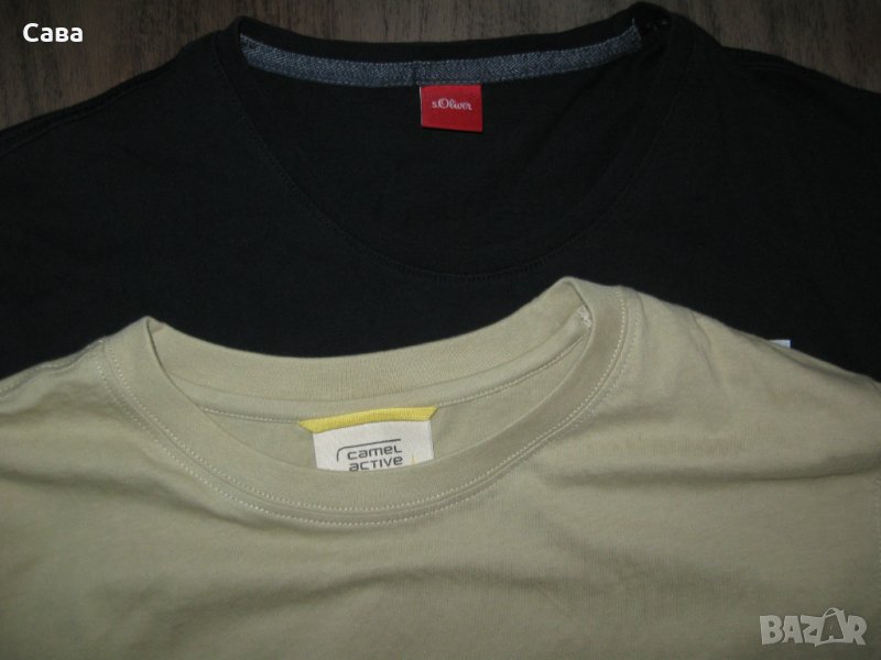 Тениски S.OLIVER, CAMEL   мъжки,Л, снимка 1
