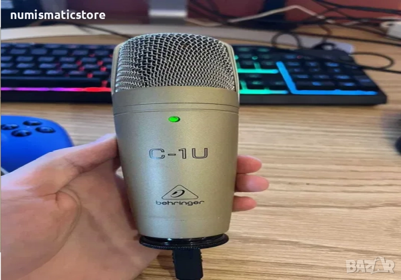 Нов Кондензаторен студиен микрофон BEHRINGER C1 Rode Shure Sennheiser 1, снимка 1