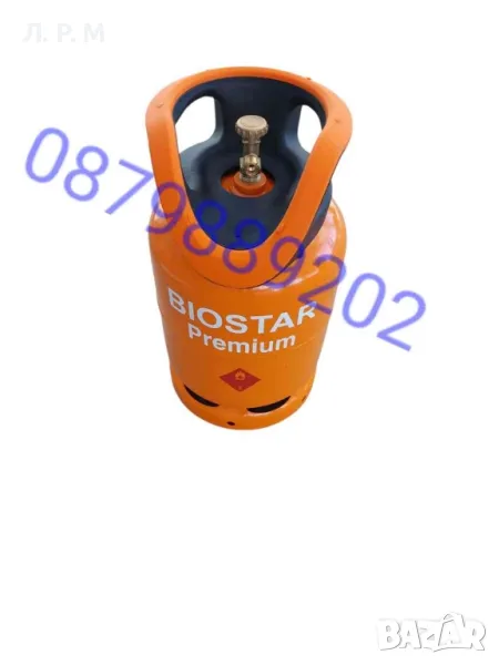 Газова Бутилка с ъглов кран , снимка 1