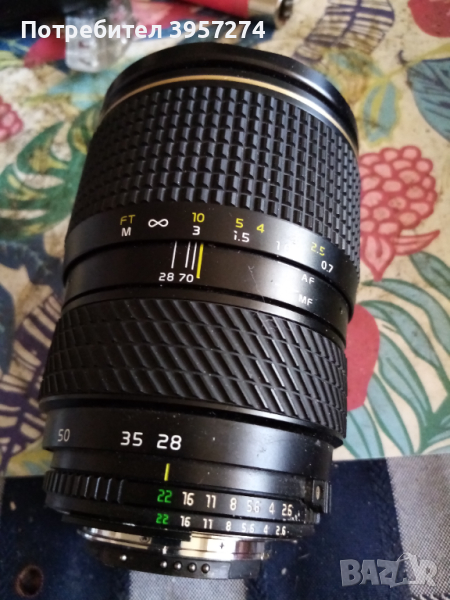 Tokina 28-70/2.6-2.8 AT-X Pro Fullframe Nikon, снимка 1