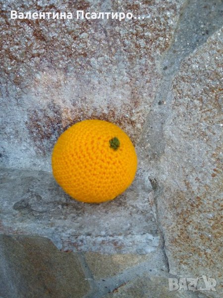 Портокал амигуруми , снимка 1