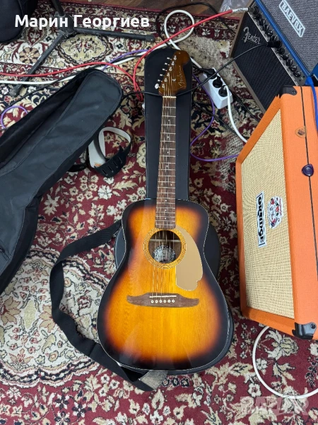 Fender Malibu Player - електро - акустична китара, снимка 1