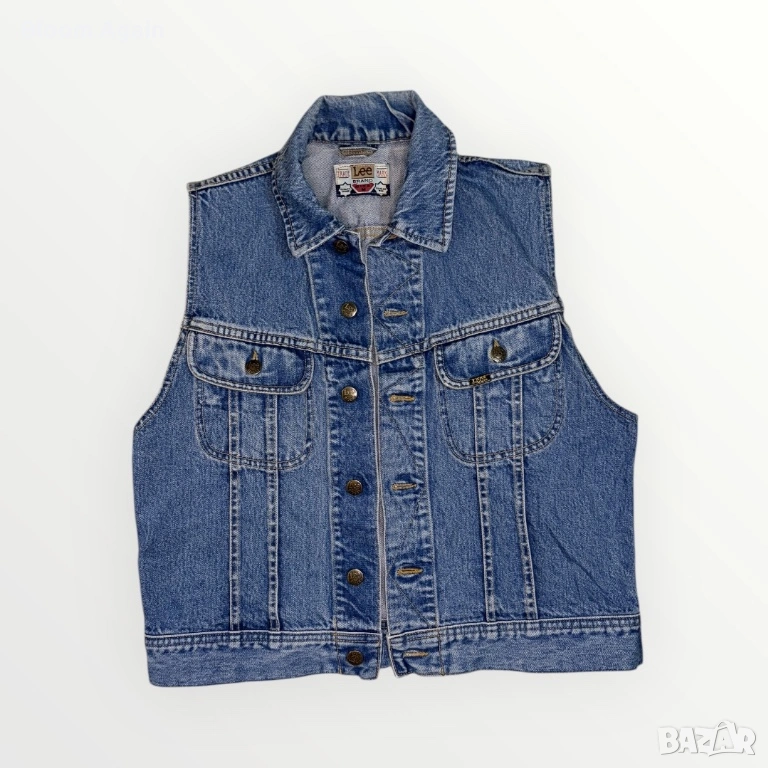 Дамски дънков елек LEE, снимка 1