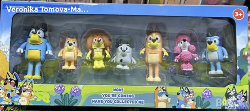 Bluey Bingo фигурки , снимка 1