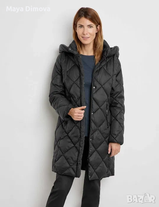 Gerry Weber Ватирано яке с качулка, снимка 1