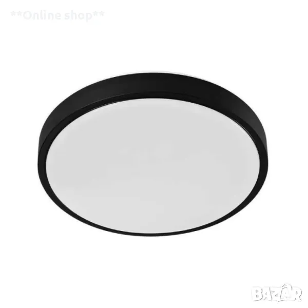 LED плафон за баня White Ring и Black Ring, 18 W, IP 44, снимка 1