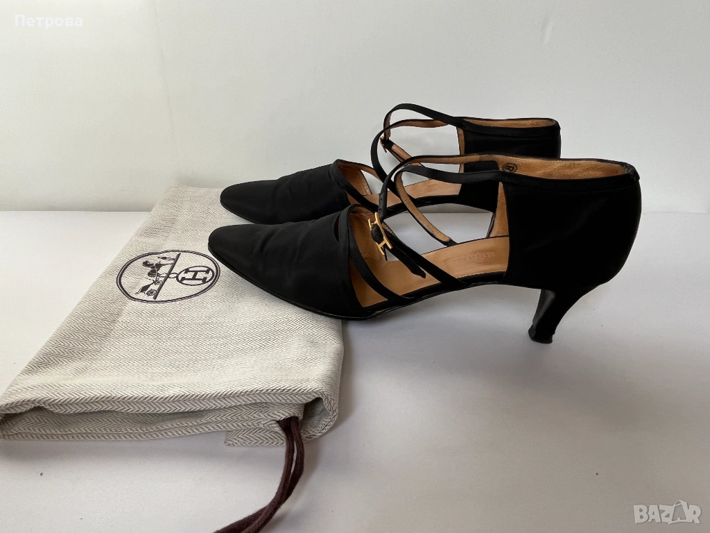 Обувки Hermes на ток 38.5 Оригинал, снимка 1