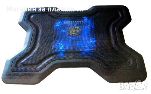 Охладител за лаптоп с вентилатор - до 15" инча, снимка 1