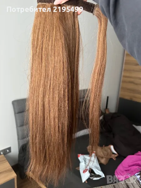 Опашка от естествена коса, снимка 1