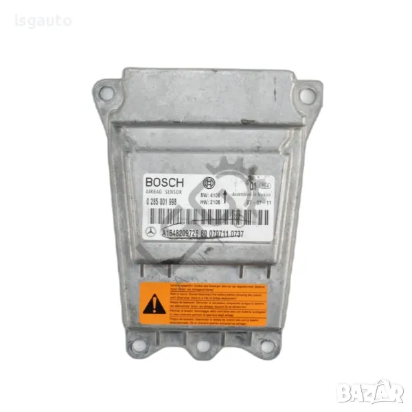 AIRBAG модул Mercedes-Benz M-class (W164)  ID: 140578, снимка 1