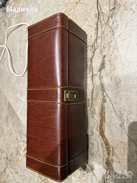 Кожена кутия за вино,цена 13 лв., снимка 1