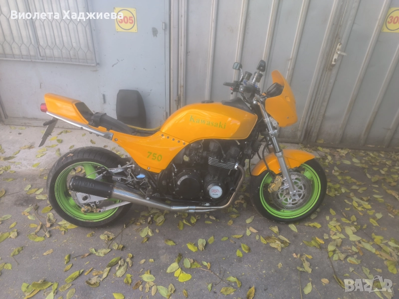 Kawasaki gpz 750 unitrack,внос от Германия, снимка 1