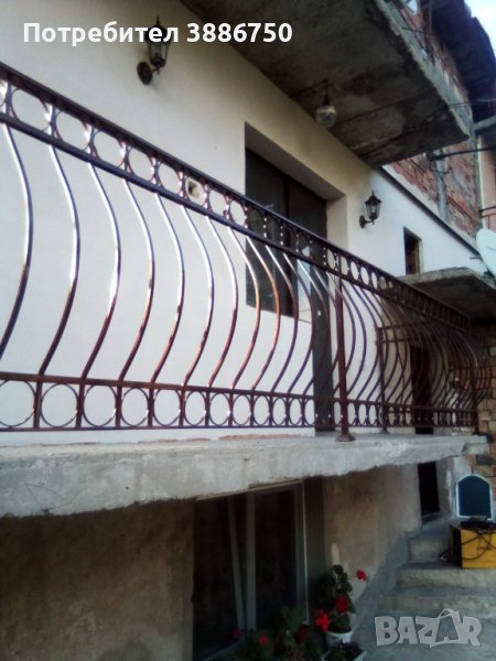 Парапети за стълбища и тераси от ковано желязо, снимка 1
