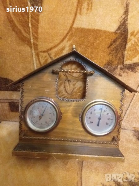 Термометър и барометър, снимка 1